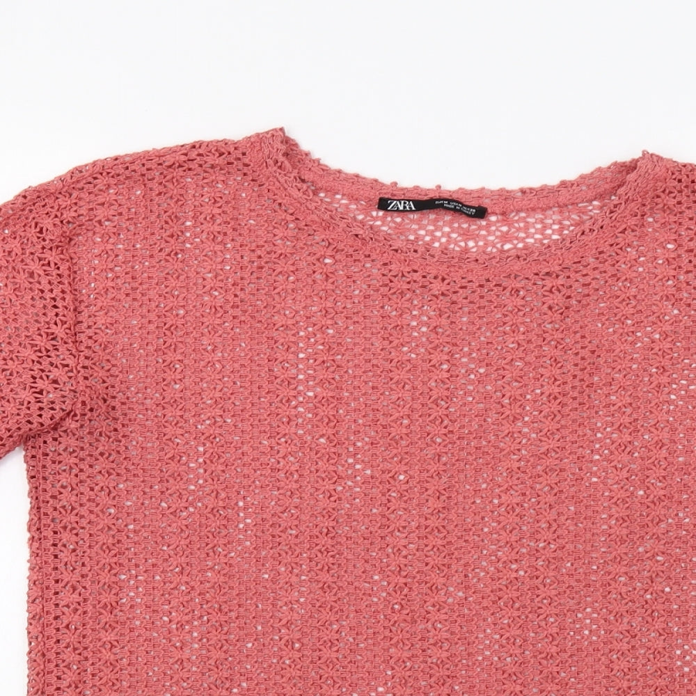 Zara Womens Pink   Camisole Blouse Size M
