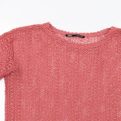 Zara Womens Pink   Camisole Blouse Size M