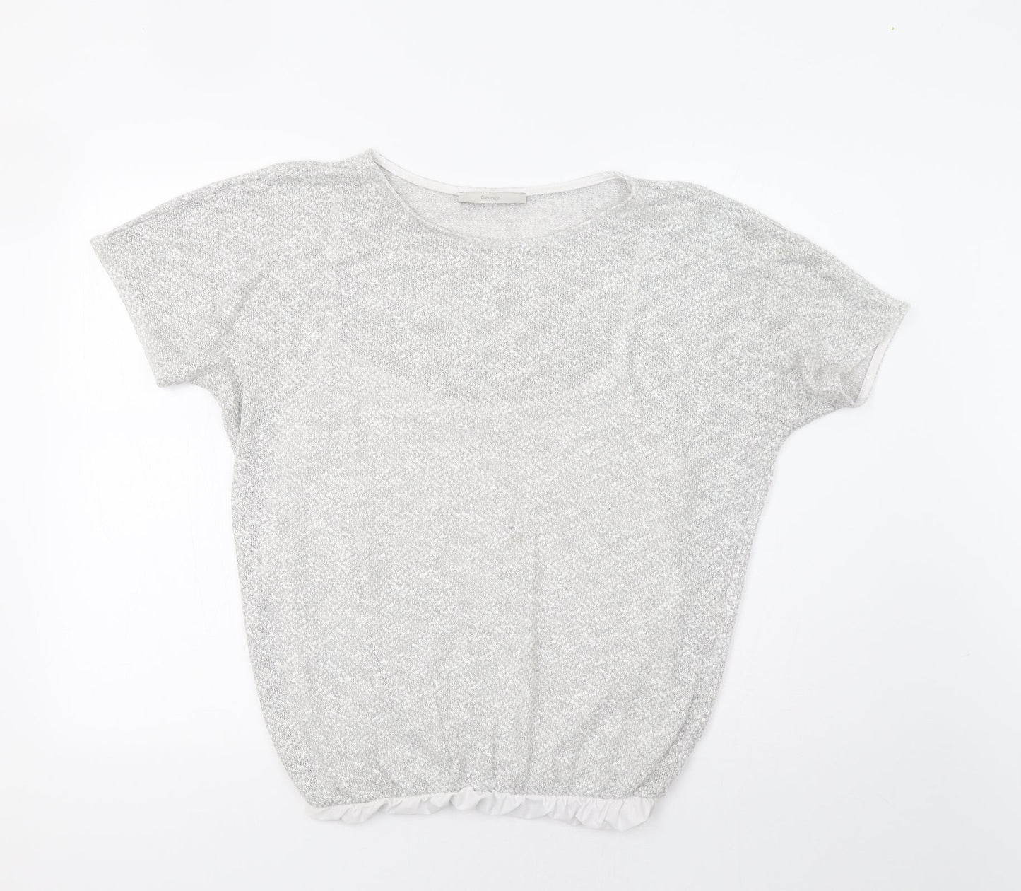 George Womens Grey   Basic Blouse Size 12