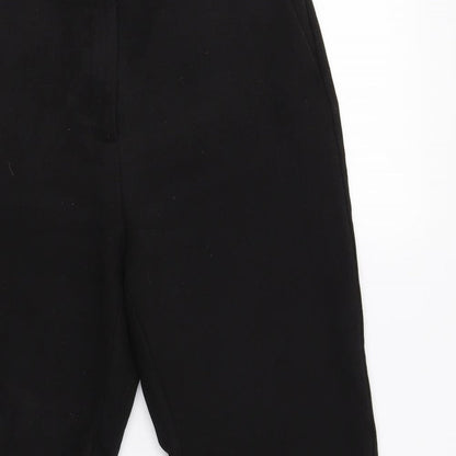 Womens UK Size 12 M&S Regular Fit Dress Pants Black Trousers