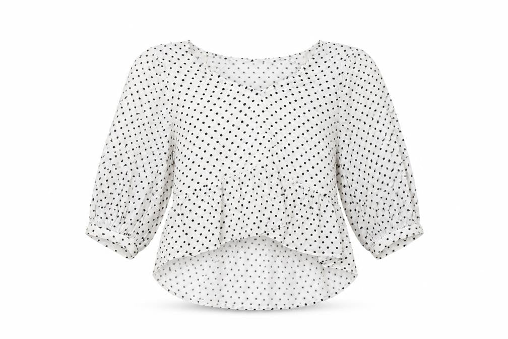 Womens UK Size S Stradivarius White Basic Blouse