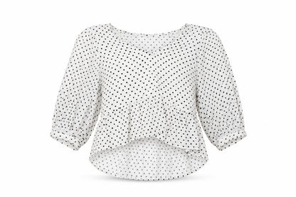 Womens UK Size S Stradivarius White Basic Blouse