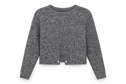 Womens UK Size M Brave Soul Grey Pullover Jumper