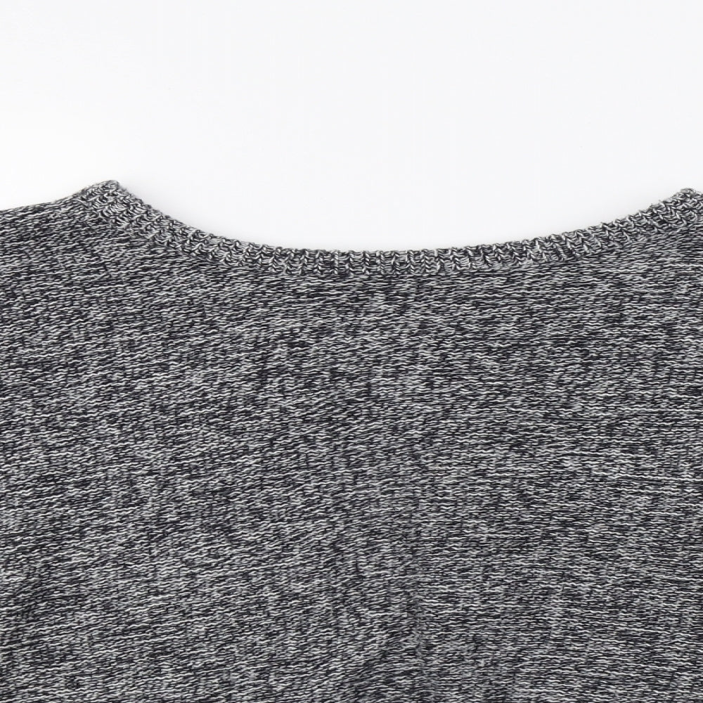 Womens UK Size M Brave Soul Grey Pullover Jumper
