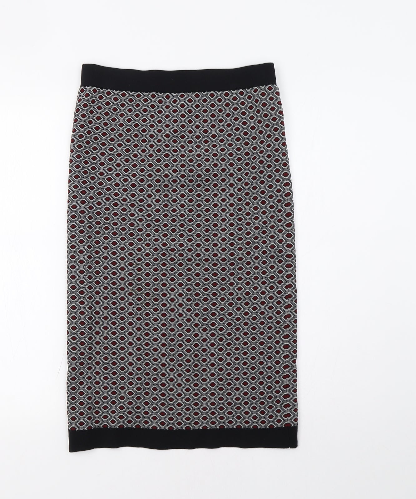 Papaya Womens Red Geometric  Straight & Pencil Set Size 10