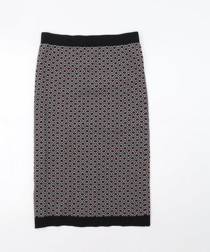 Papaya Womens Red Geometric  Straight & Pencil Set Size 10