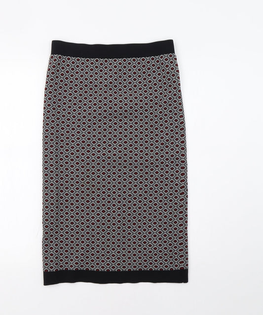 Papaya Womens Red Geometric  Straight & Pencil Set Size 10