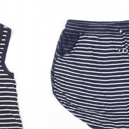 Gap Womens Blue Striped  Mini Skirt Size XS