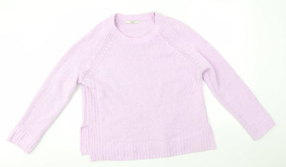 George Womens Purple   Pullover Jumper Size M