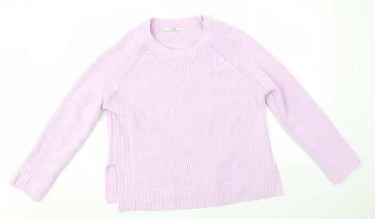 George Womens Purple   Pullover Jumper Size M