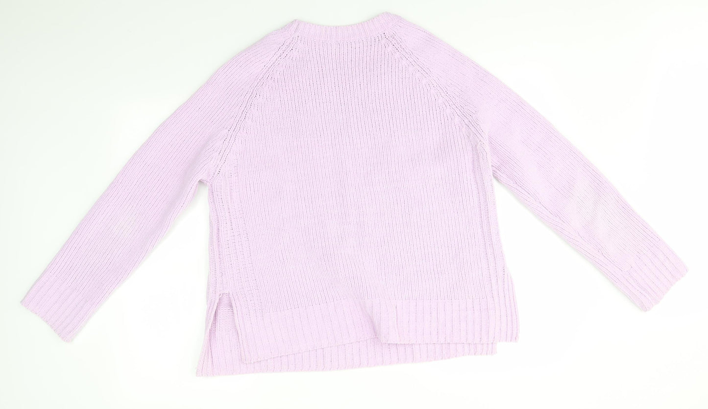 George Womens Purple   Pullover Jumper Size M