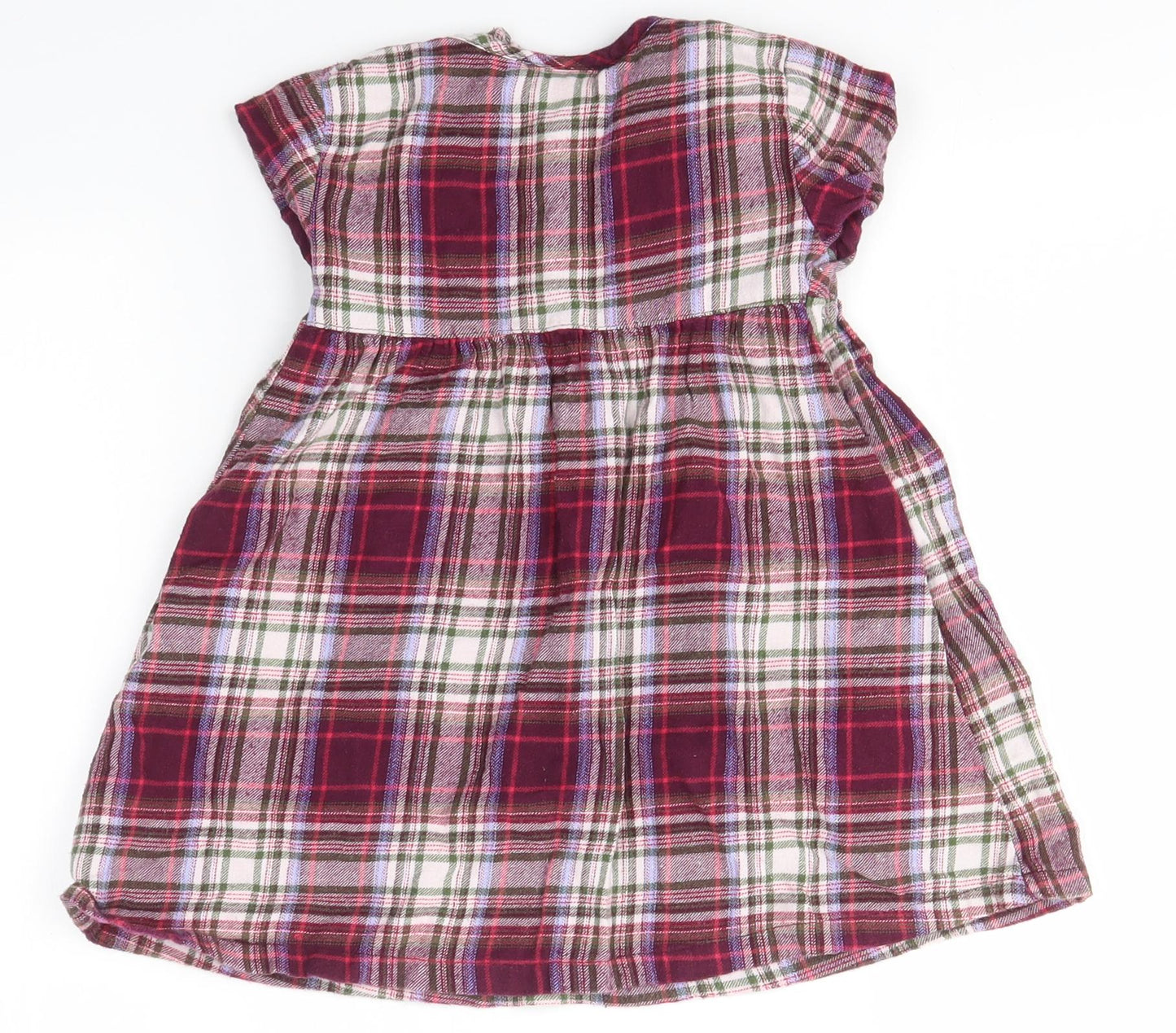 NEXT Baby Pink Check  A-Line  Size 12-18 Months