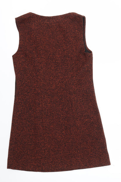 POP  Womens Orange   Tank Dress  Size 2