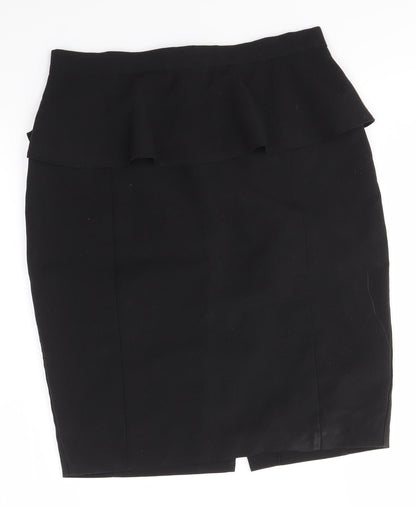 New Look Womens Black   Straight & Pencil Skirt Size 10