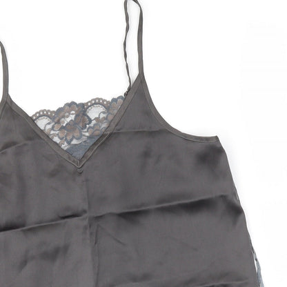 Secret Possesions Womens Grey   Camisole Blouse Size 10
