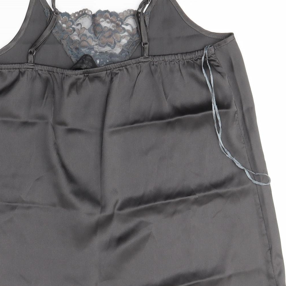 Secret Possesions Womens Grey   Camisole Blouse Size 10