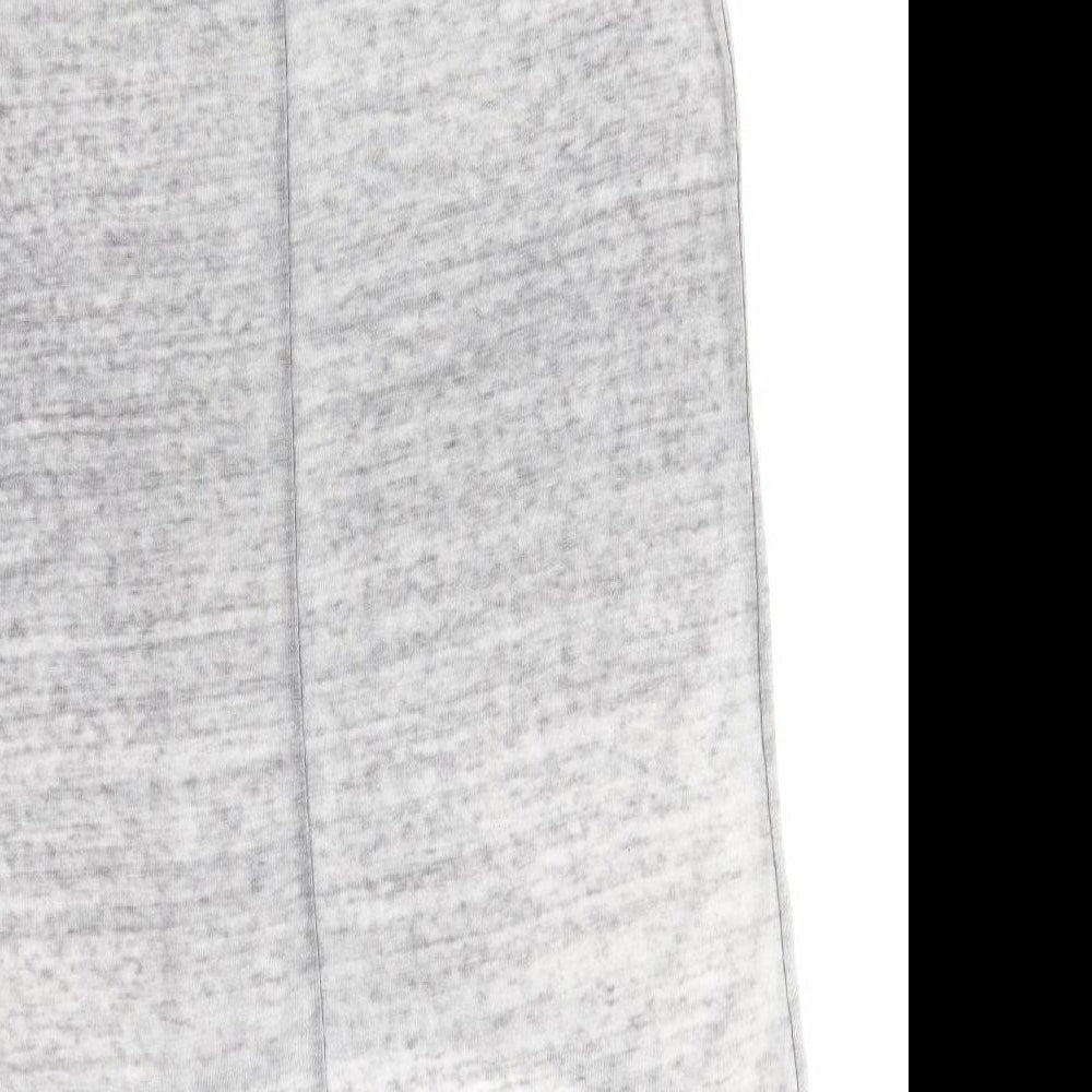 Womens UK Size S H&M Grey Basic T-Shirt
