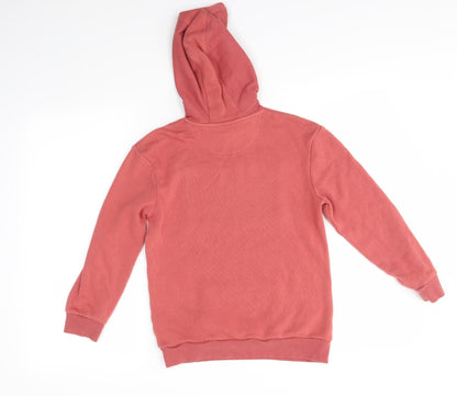 M&S Girls Pink   Pullover Hoodie Size 9-10 Years