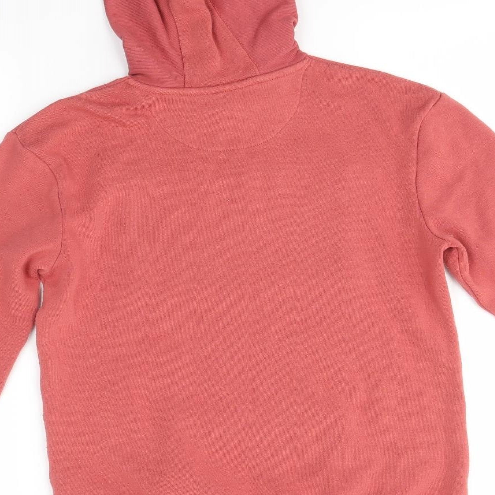 M&S Girls Pink   Pullover Hoodie Size 9-10 Years
