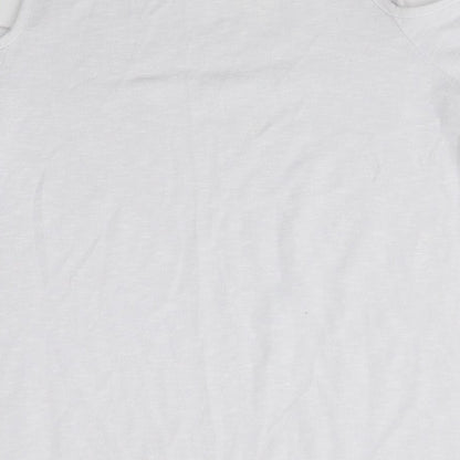 Womens UK Size 12 New Look White Basic Blouse