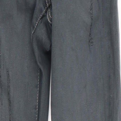 Denim Co Womens Grey   Skinny Jeans Size 6 L28 in
