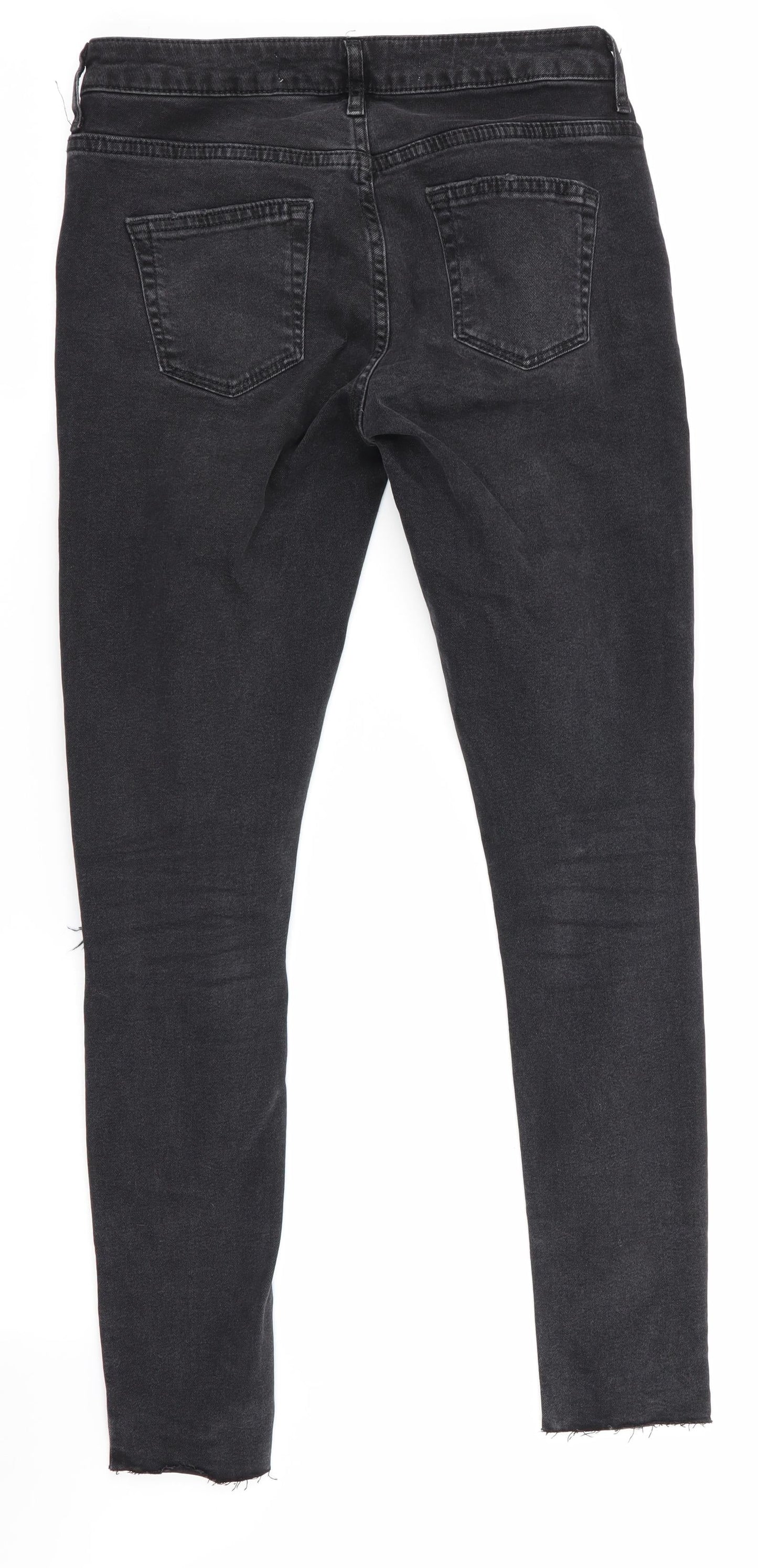 Denim Co Womens Black   Skinny Jeans Size 6 L27 in