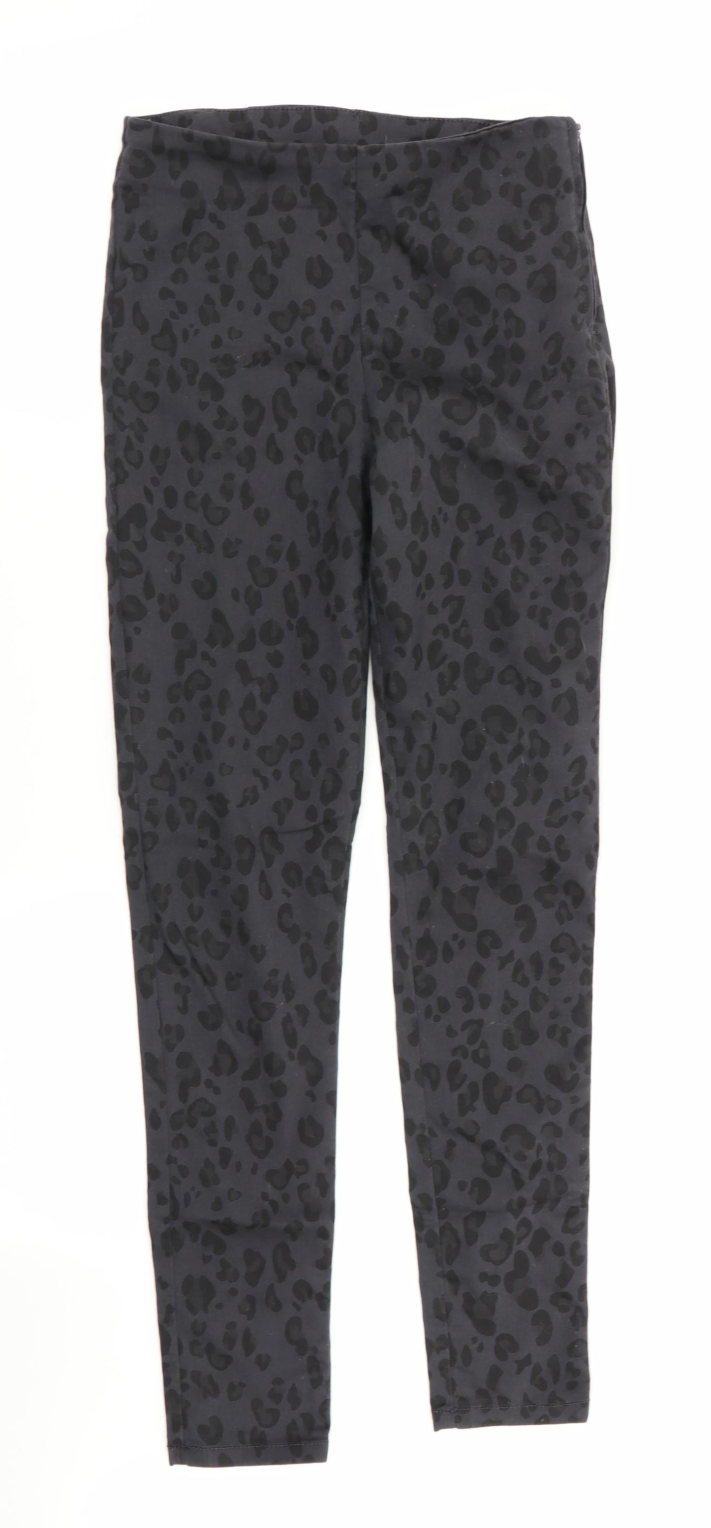 Womens UK Size 6 Divided Regular Fit Jegging Black Trousers