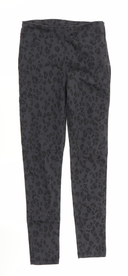 Womens UK Size 6 Divided Regular Fit Jegging Black Trousers