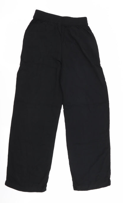 Womens UK Size 4 Divided Regular Fit  Black Trousers