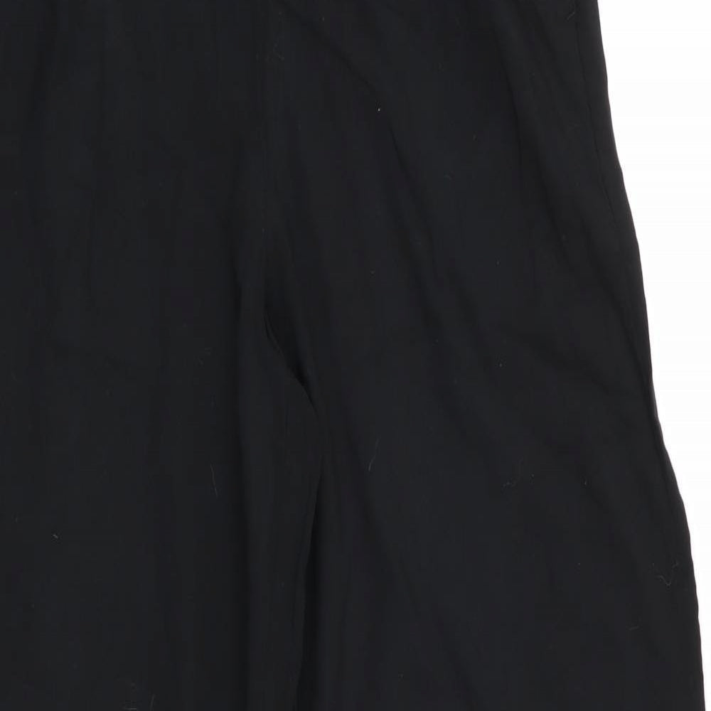 Womens UK Size 4 Divided Regular Fit  Black Trousers