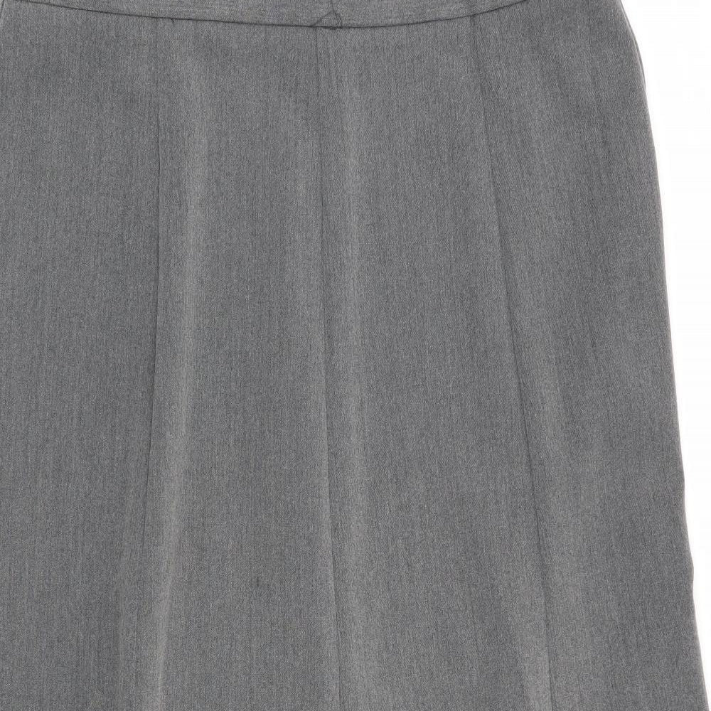 Marble Womens Grey   Flare Skirt Size 14