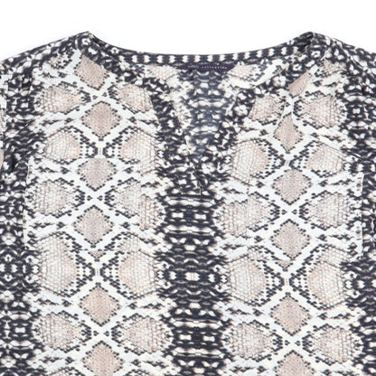 Womens UK Size  Marks and Spencer Black Tunic Blouse