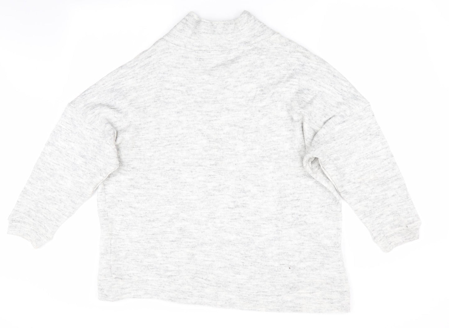 Womens UK Size M New Look Grey Pullover Jumper