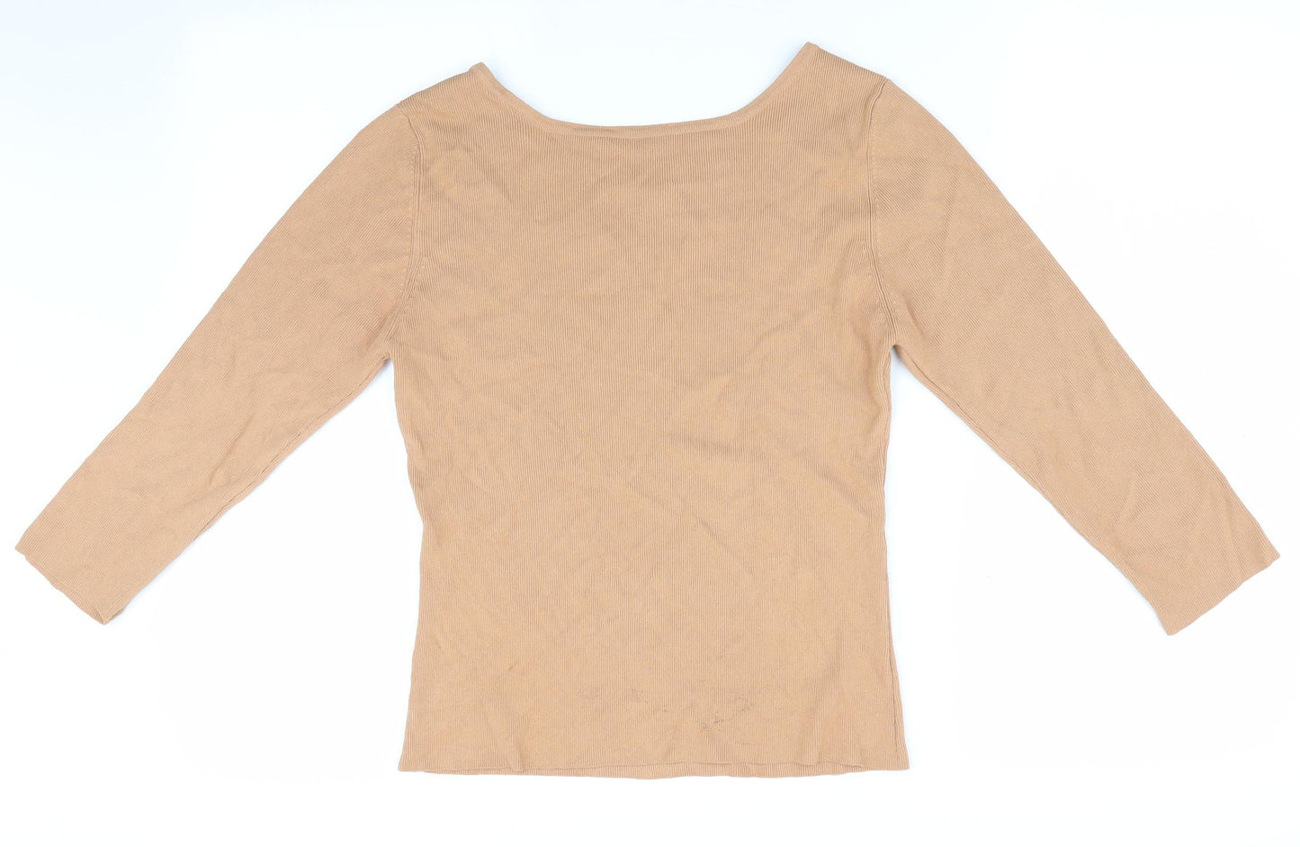 Womens UK Size  Preworn Brown Pullover Jumper