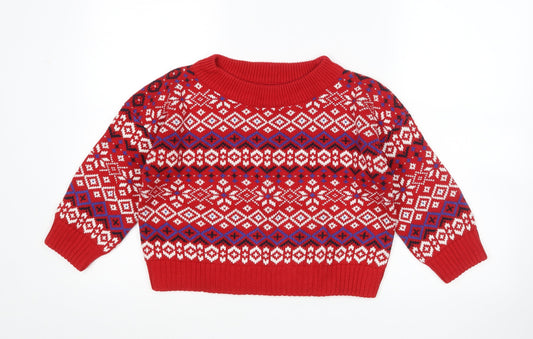 Womens UK Size S BDG Multicoloured Pullover Jumper