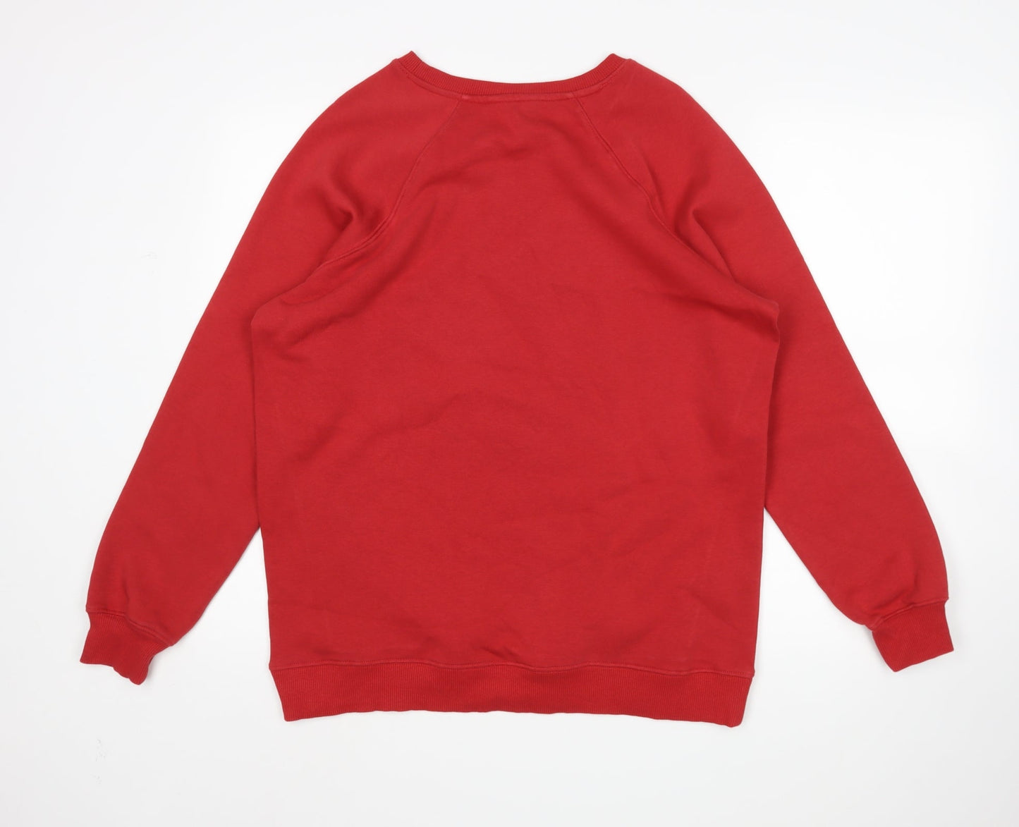 Mens UK Size M NEXT Red Pullover Sweatshirt