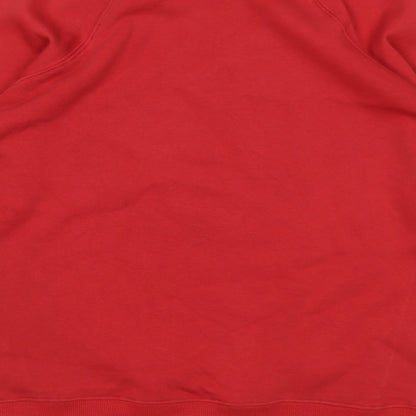 Mens UK Size M NEXT Red Pullover Sweatshirt