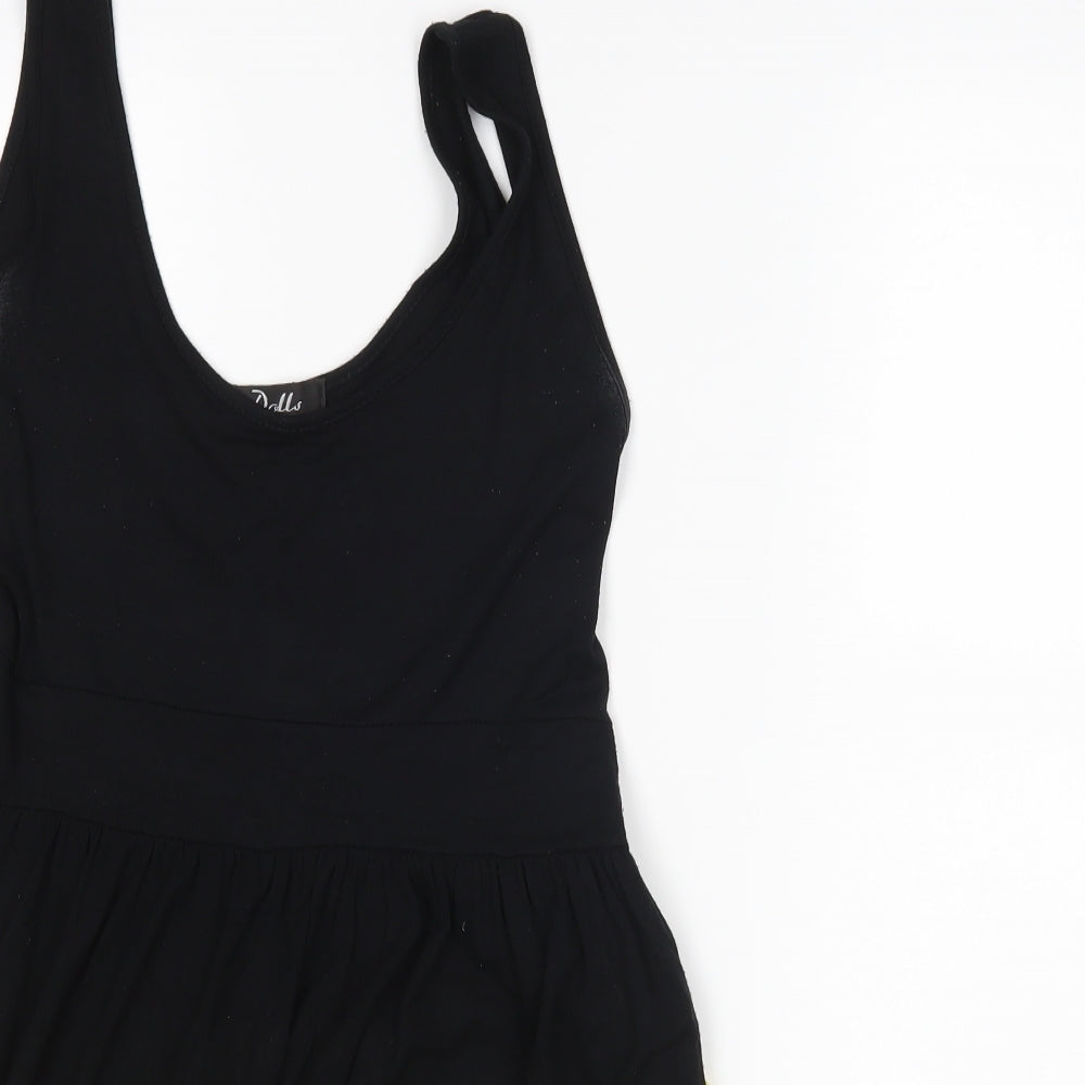 Womens UK Size M Dolls Multicoloured Basic Tank