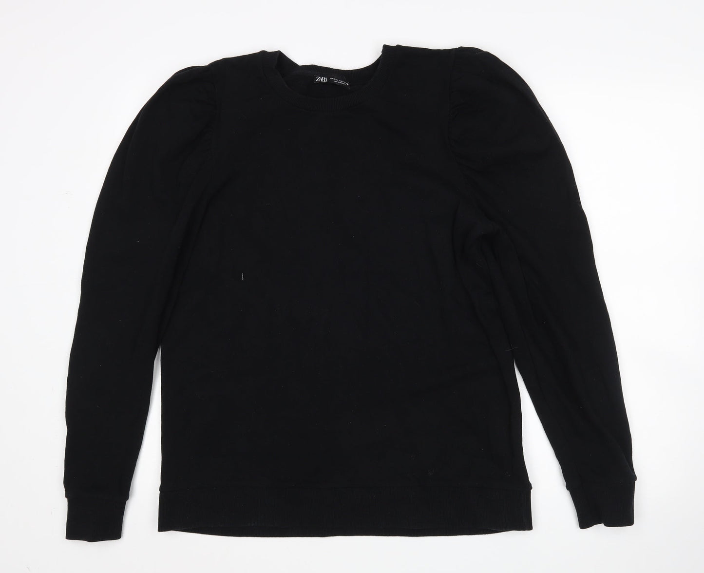 Womens UK Size S Zara Black Pullover Jumper