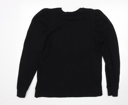 Womens UK Size S Zara Black Pullover Jumper
