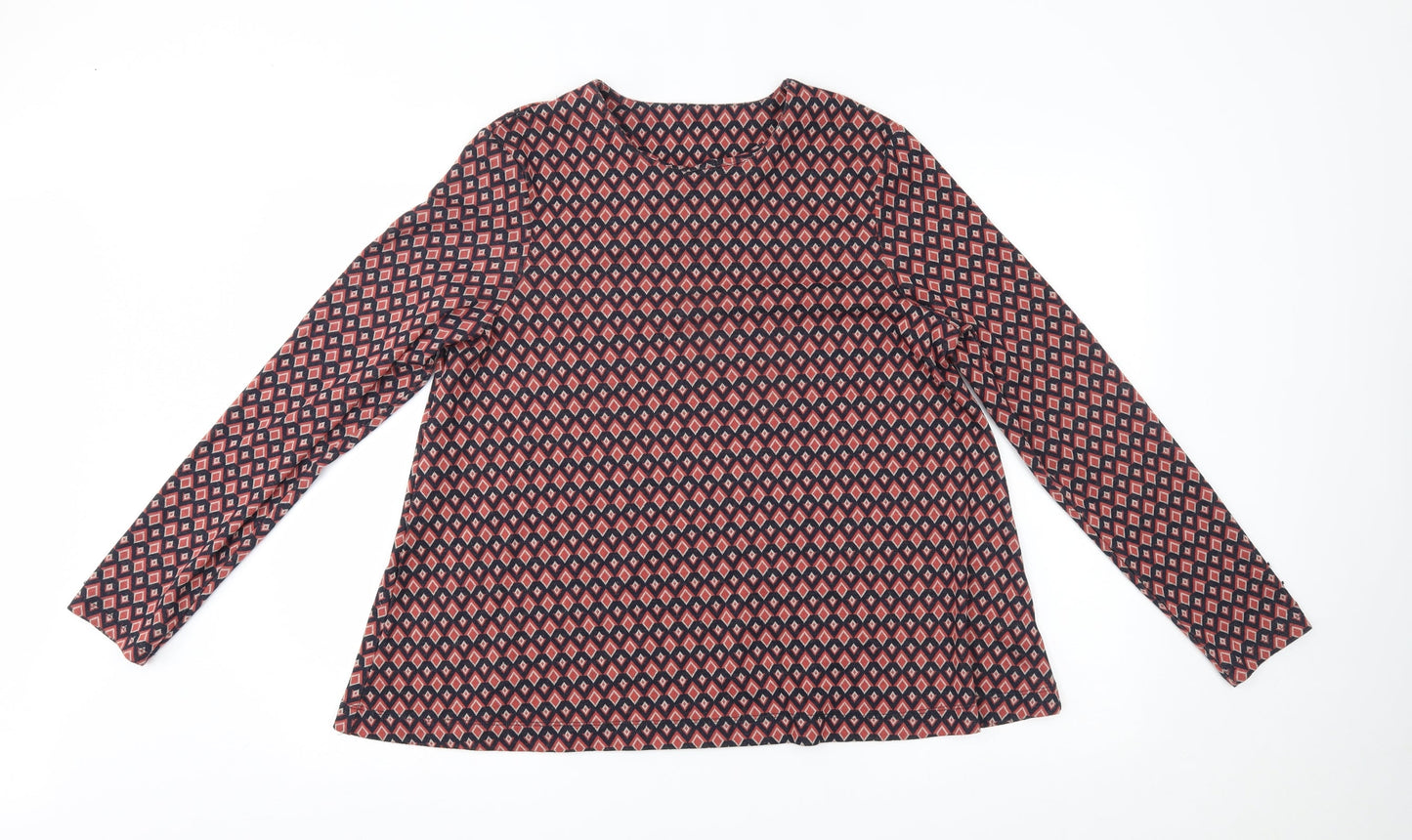 Womens UK Size 16 River Island Orange Pullover Jumper