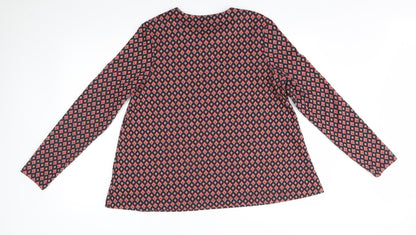Womens UK Size 16 River Island Orange Pullover Jumper