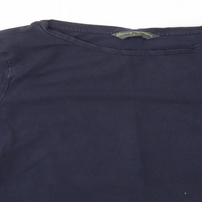 Blooming Marvelous Womens Blue   Basic T-Shirt Size L