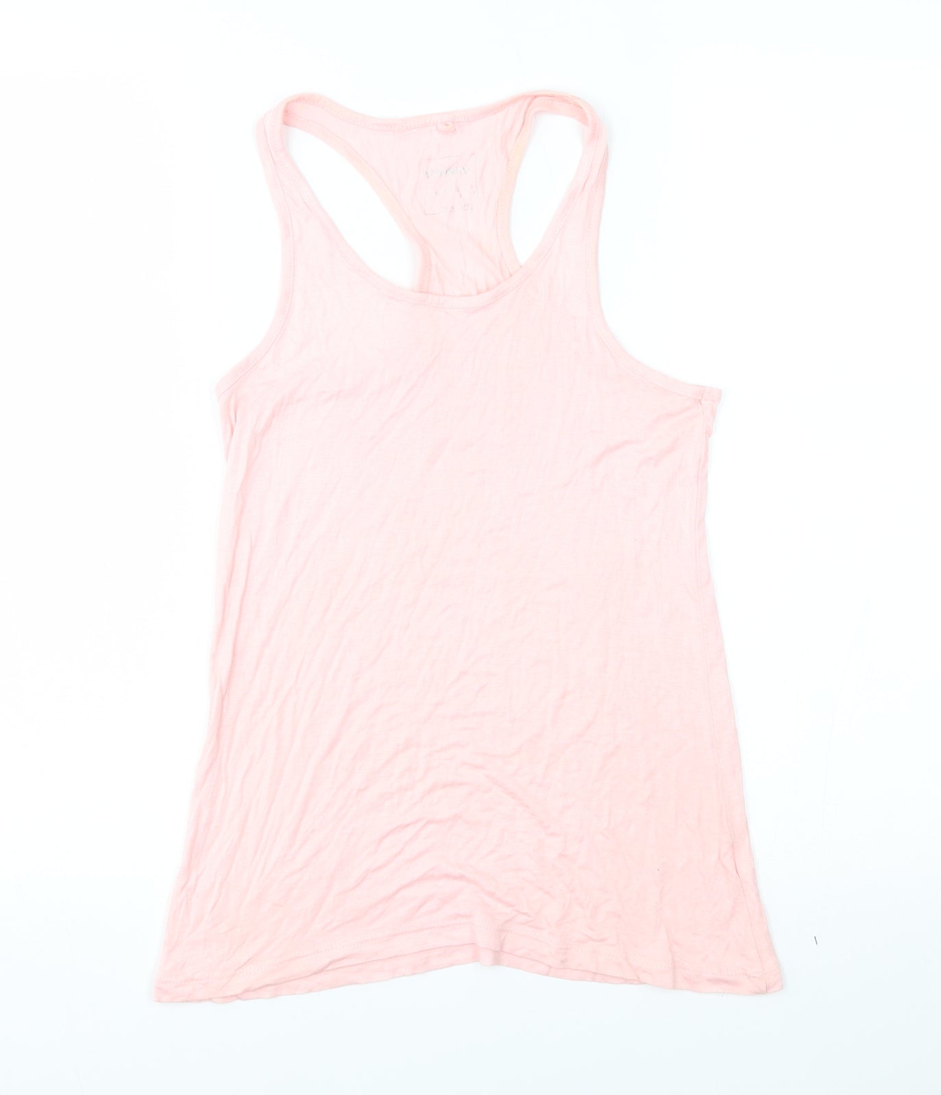 Workout Womens Pink   Basic Tank Size 8