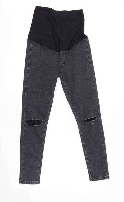 Topshop Womens Grey   Skinny Jeans Size 26 in L30 in
