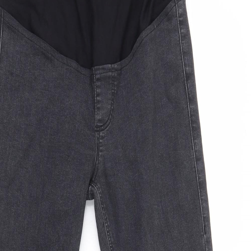 Topshop Womens Grey   Skinny Jeans Size 26 in L30 in