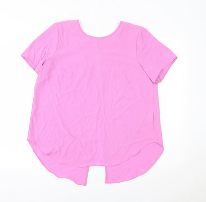 Atmosphere Womens Purple   Basic T-Shirt Size 16