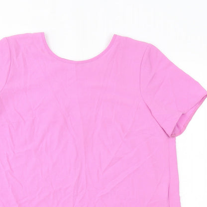 Atmosphere Womens Purple   Basic T-Shirt Size 16