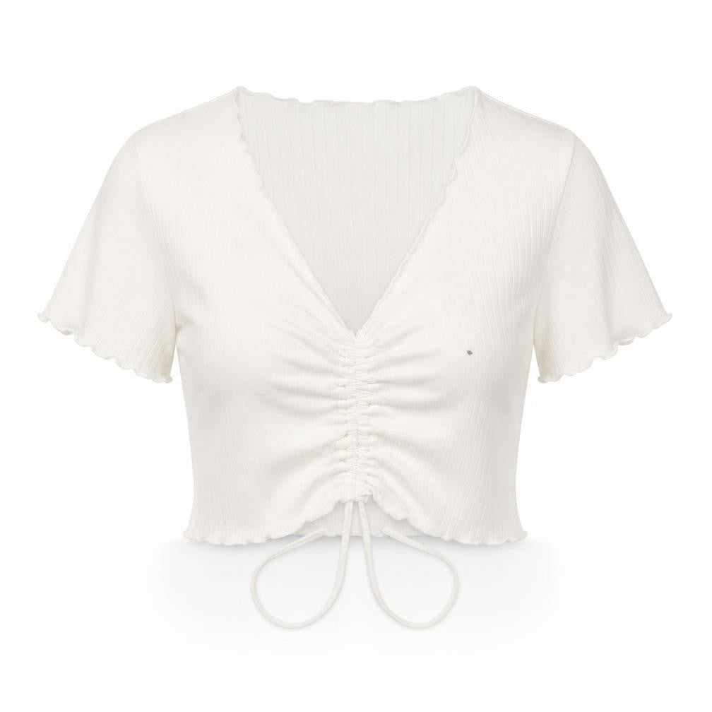 Womens UK Size 2XL SheIn White Basic Blouse