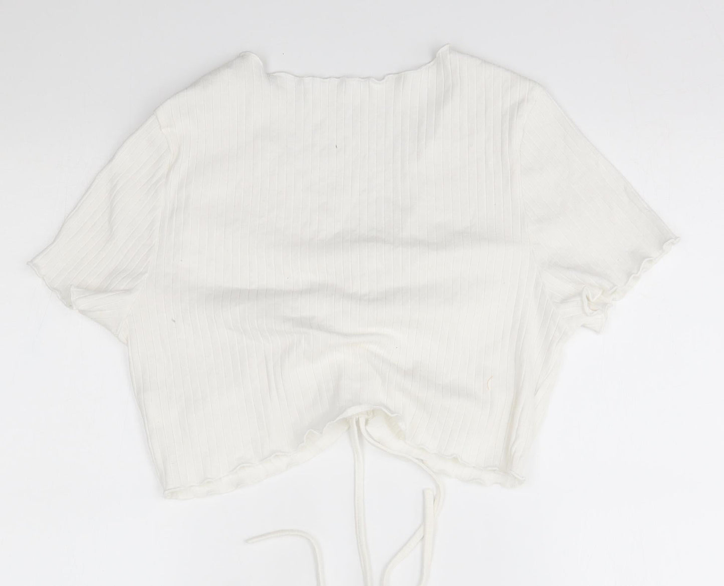 SheIn Womens White   Basic Blouse Size 2XL